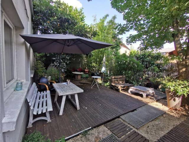 Appartement Avec Jardin Au Calme Montreuil  Bagian luar foto